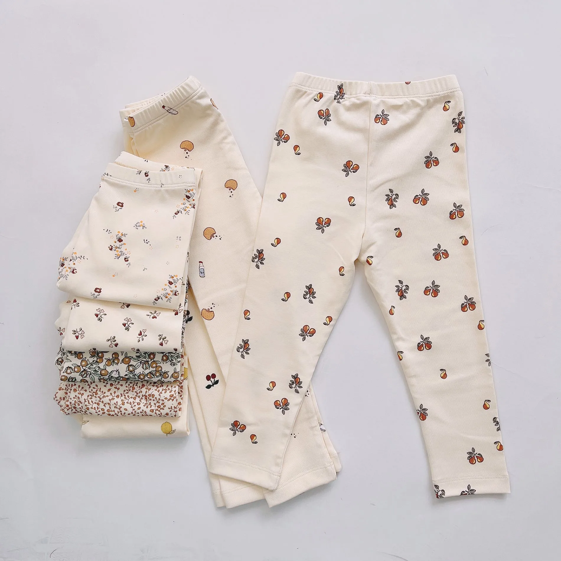 2024 Autumn Winter Children Homewear Pajamas Set Girl Baby Long Sleeve Tops+Pants 2pcs Pyjamas Suit Kid Boy Cotton Sleepwear Set