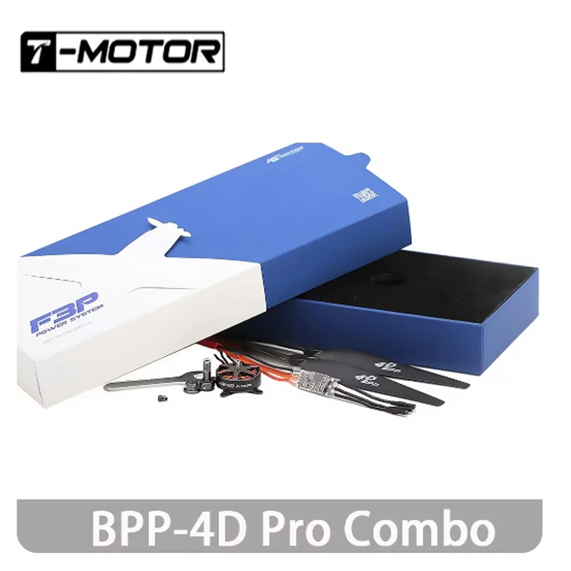 

T-Motor BPP-4D pro Combo (Am40 бесщеточный двигатель Poff3p 16A ESC jett8542 prop) для дрона с жестким крылом
