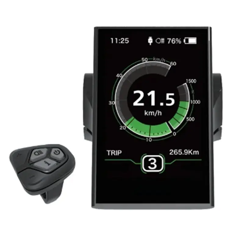 

Efficientt-For Bafang DPC18 CAN Canbus Display For Bafang M500 M600 M510 M820 Mid Drive CAN Protocol Motor With Plug