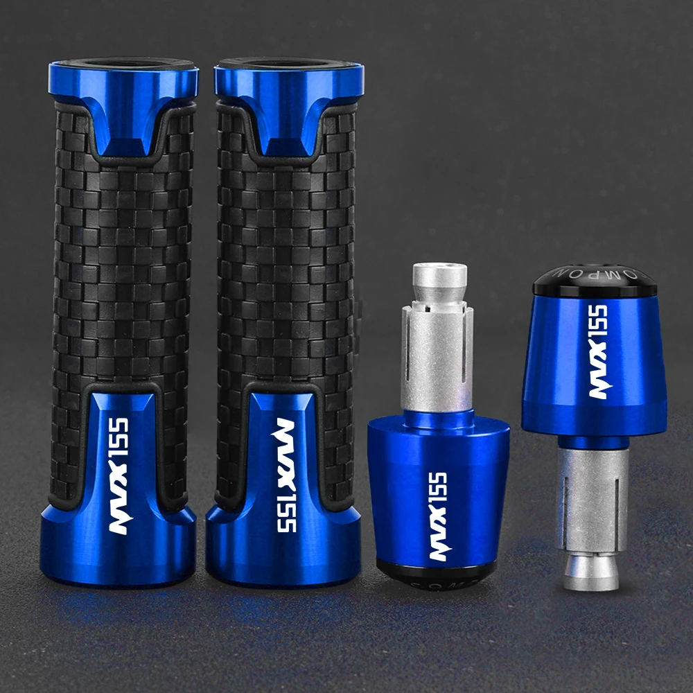 

2023 2024 7/8" Handlebar Grips Handle Bar Cap End Plugs FOR YAMAHA AEROX155 NVX155 AEROX NVX 155 2017 2018 2019 2020 2021 2022