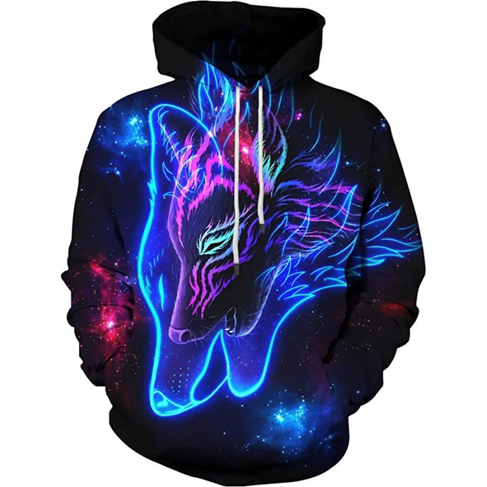 Men Fashion 3D Printed Graphic Novelty Hoodie Pullover Hooded Sweatshirts With Pocket Hoodies Zipper