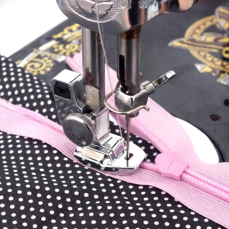 Old-Fashioned Sewing Machine Invisible Zipper Pressure Butterfly Flying Man Shanghai Electric Household Pedal Plate Skirt