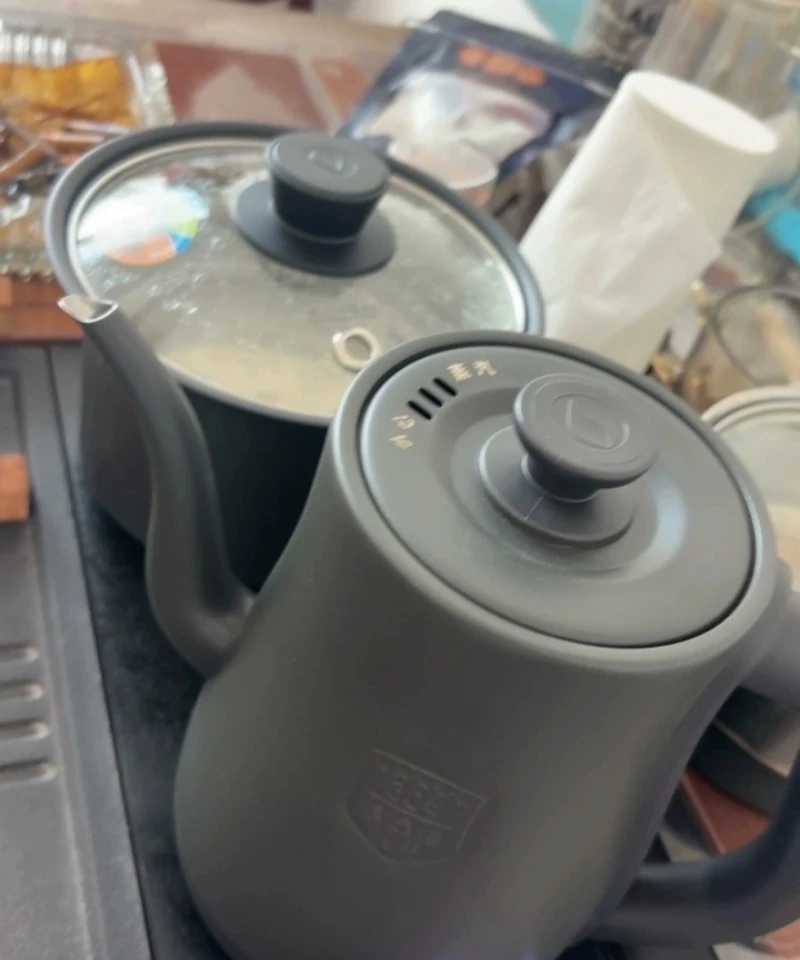 Embedded Auto Water‑Filling Electric Tea Kettle, Handle‑Type Water Boiler For R9 Tea Table, Automatic Water Adding For Tea