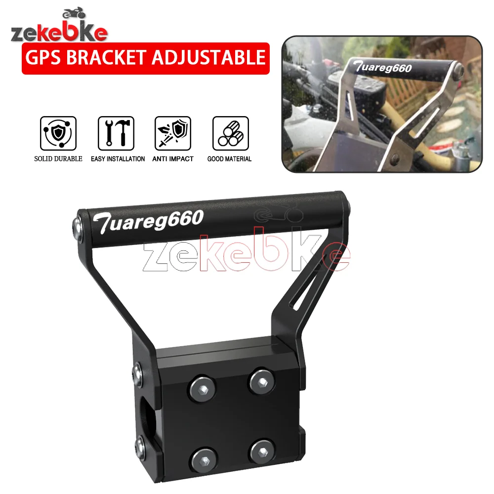 For Aprilia Tuareg 660 2022-2023-2024-2025-2026 Motorcycle Stand Holder Supporter Phone GPS Navigation Plate Mounting Bracket