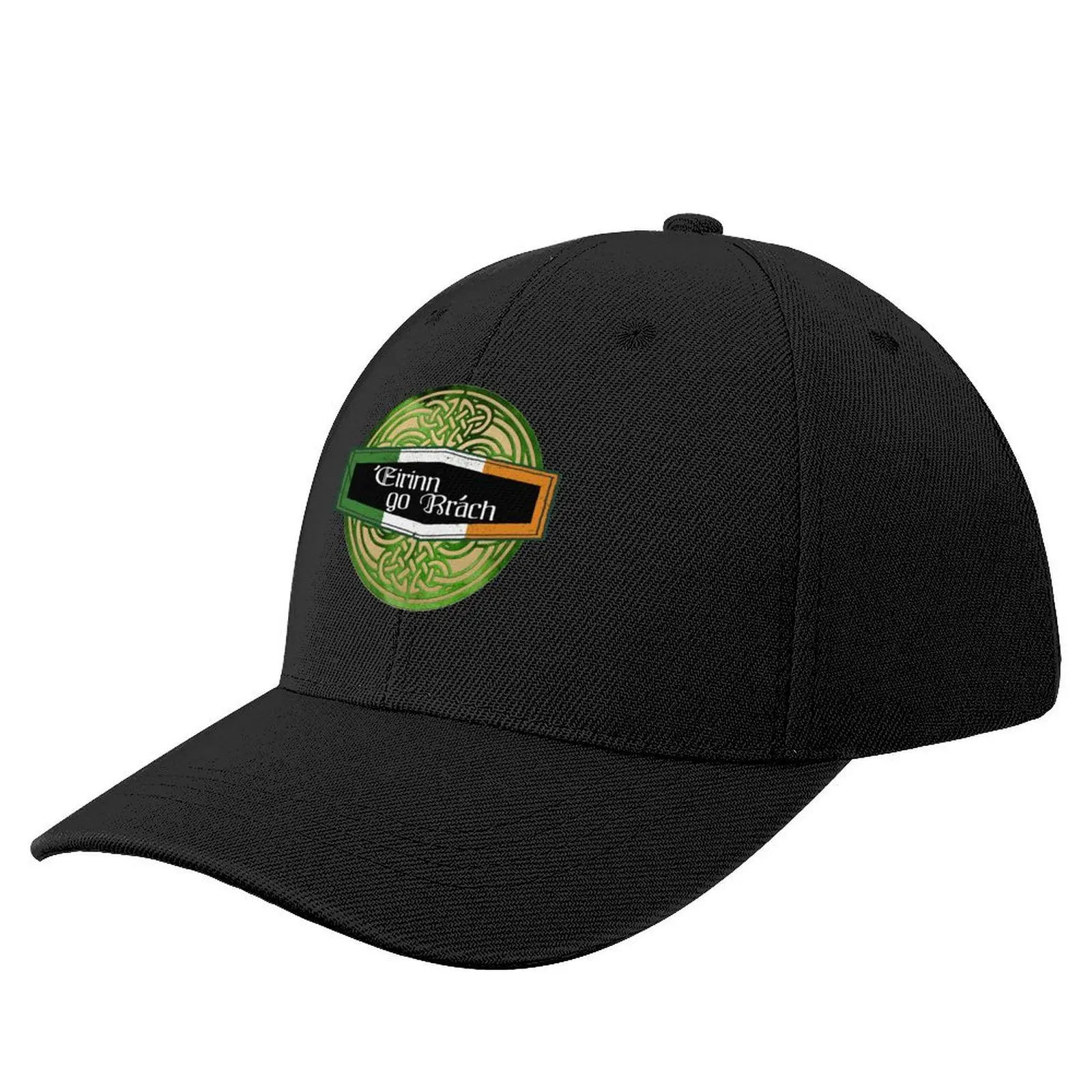 Celtic Eirinn Go Brach Design - Ireland Baseball Cap Golf fishing hat Visor Woman Hats Men's