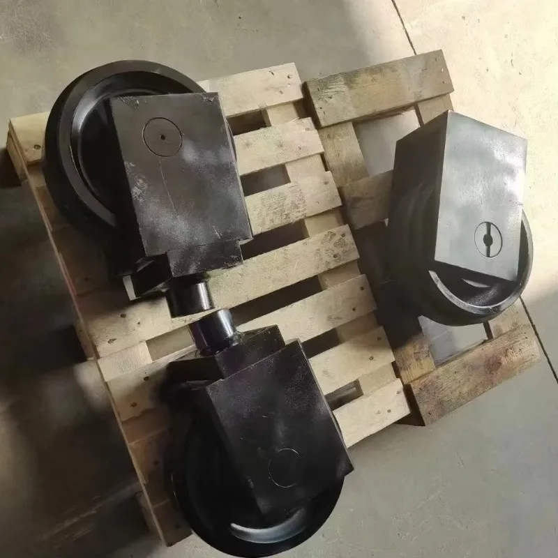 

Paver Parts 72Kg Idler Roller for Construction Machinery Heavy Equipment Spare Parts