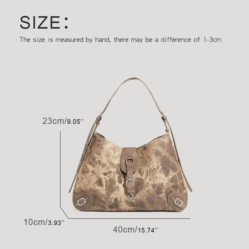 Moto & Biker Bags For Women Luxury Designer Handbags And Purses 2023 New In Canvas Vintage Camouflage Belt Medium Cloth Shoulder