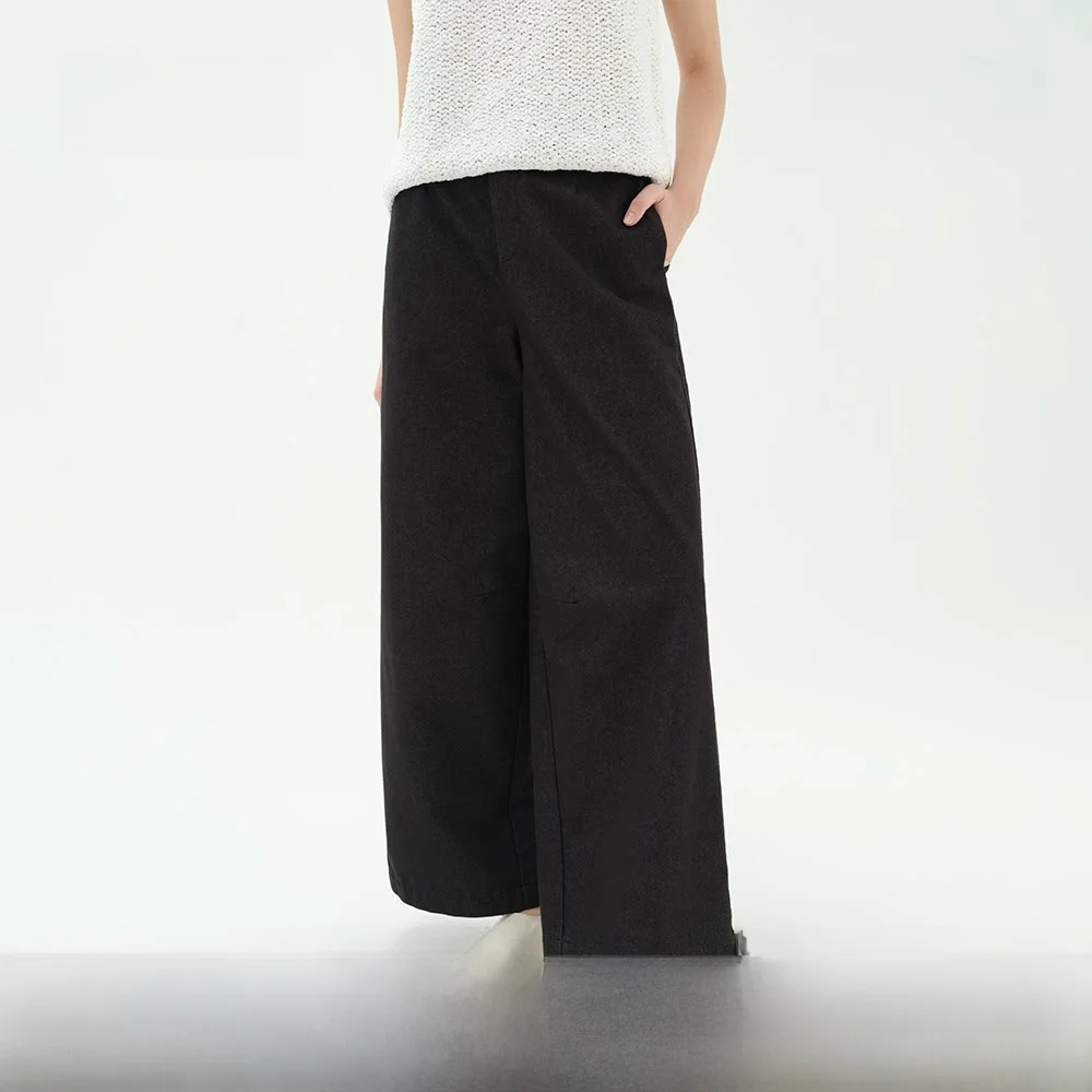 

High Waist Wide Leg Straight Leg Casual Jeans Women's Loose Fit Slimming Long Pants Casual Cotton Blend Zipper Fly