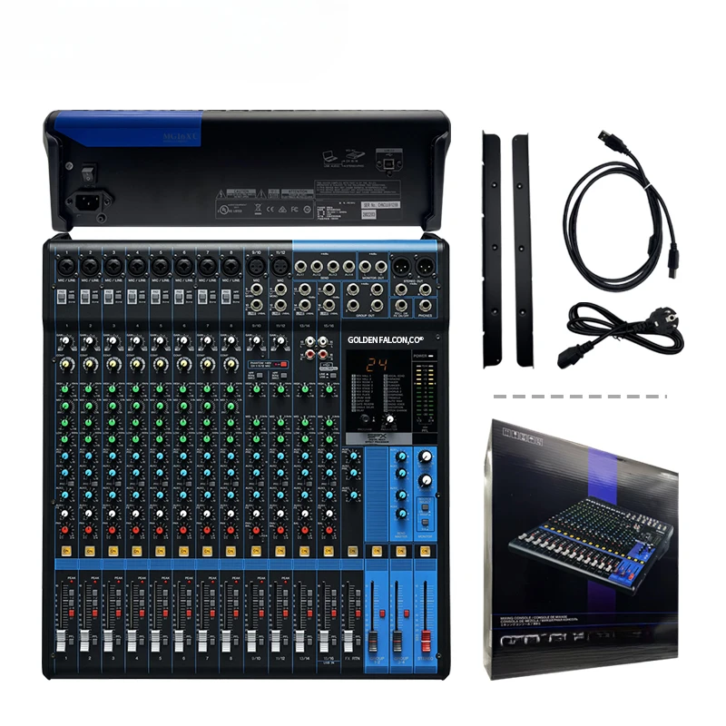 Professional Digitale 4 8 12 16 32 Channel  Video Mixer Switcher Live Streaming Tape Effects Audio Mixer