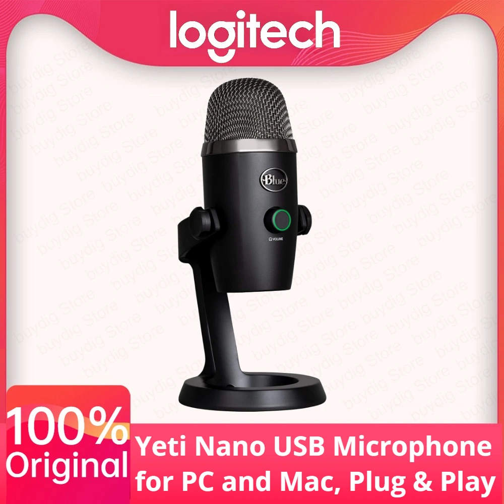 ロジクール Blue Yeti Nano USB マイクロフォン ゲーム配信 ポッド