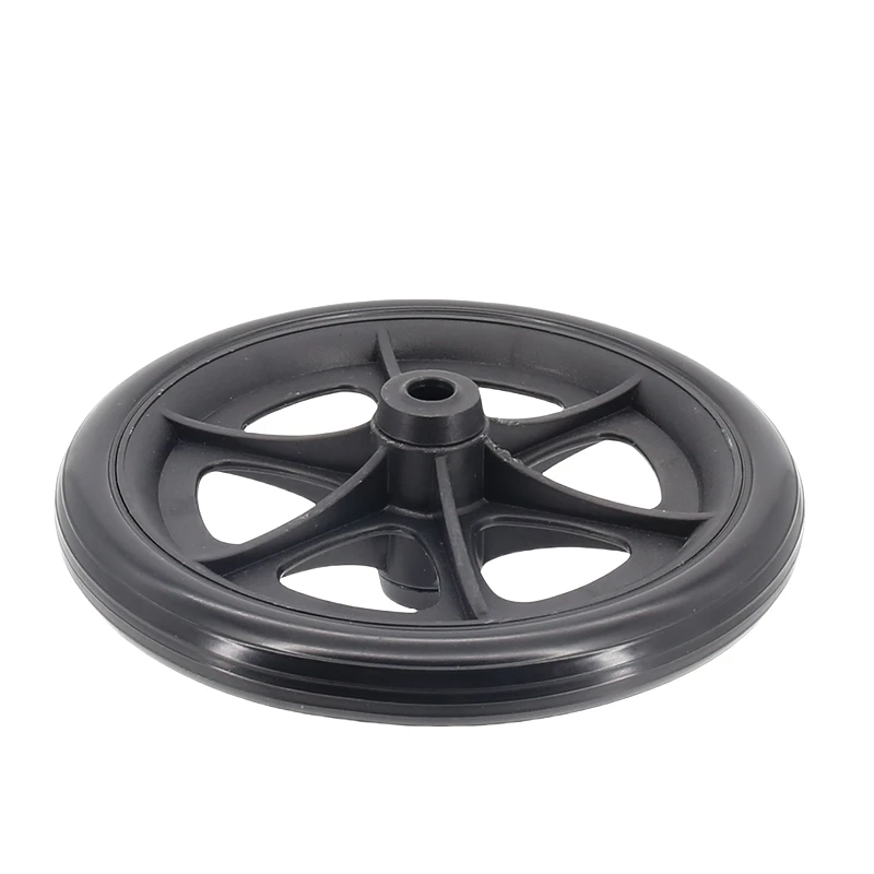 8 Inch Wheelchair Front Wheel Rubber Single Wheel Replacement Disabled Old People Vehicles Walk Chair Wheelchair Accessory Hot