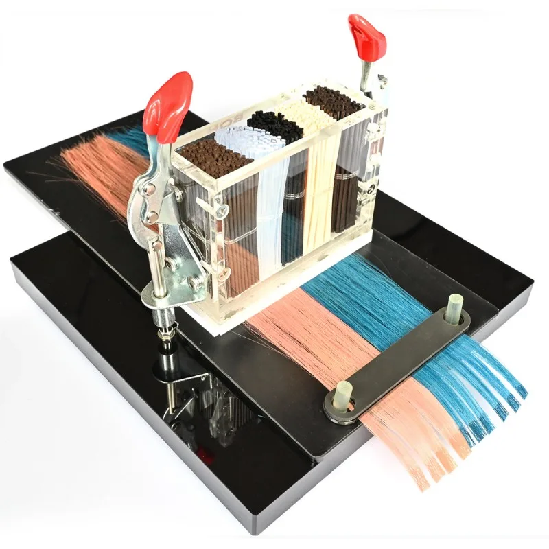 Mini Keratin Tape Hair Extension Flat Making Machine Kit Nano Hair Connecting Tool Set For Hair Extension Production