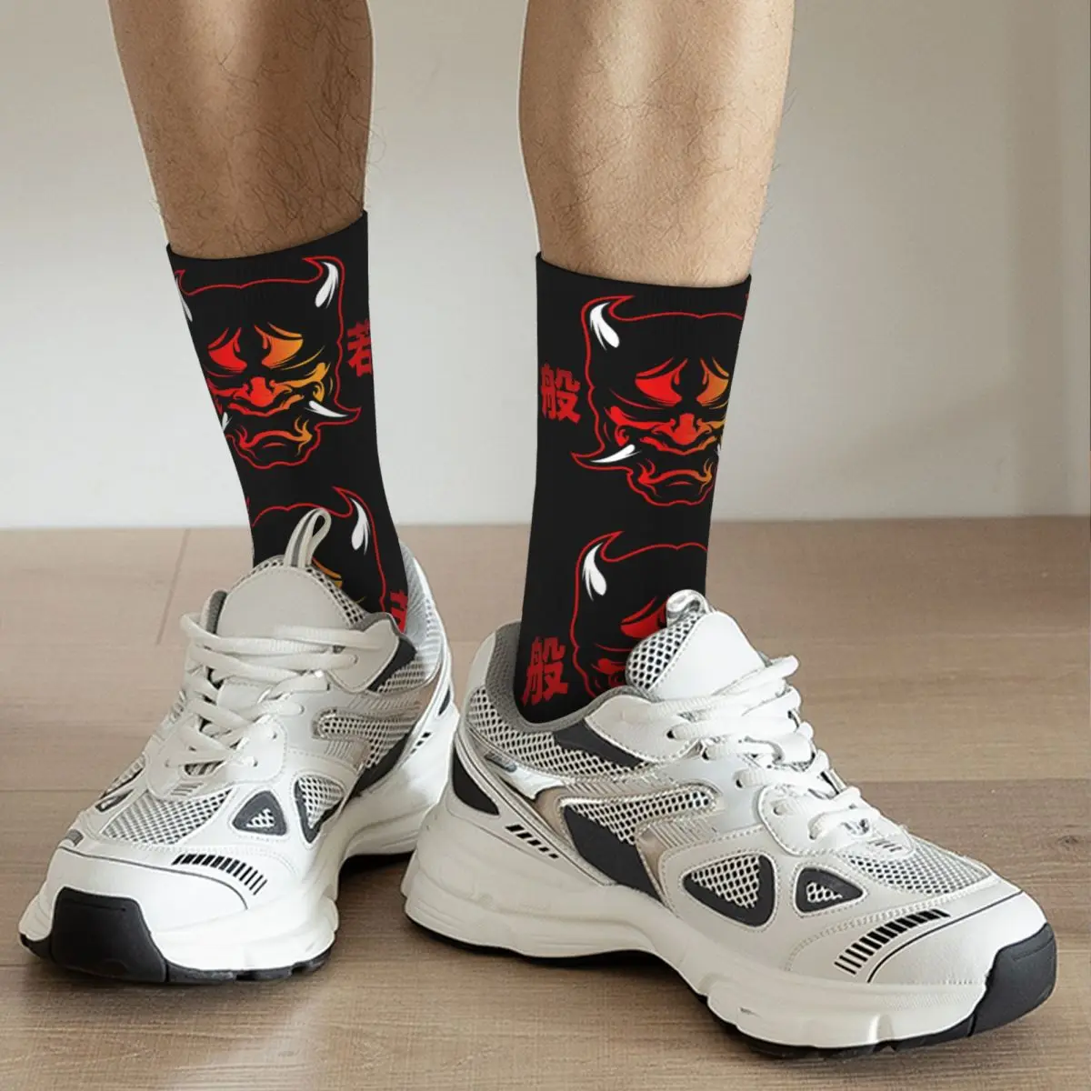 Hannya Kanji Adult Socks Unisex socks,men Socks women Socks