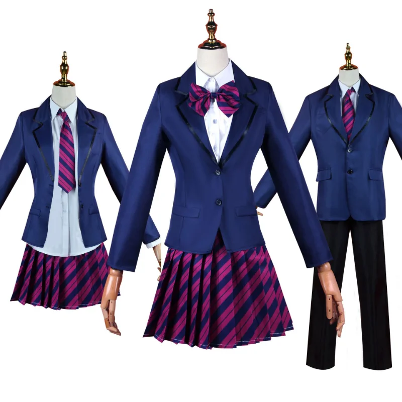 Japanese Anime Women Men Cosplay Costume Japanese Student Girls Boys School Uniform 4Pcs Cosplay Costume Women Anime Clothes