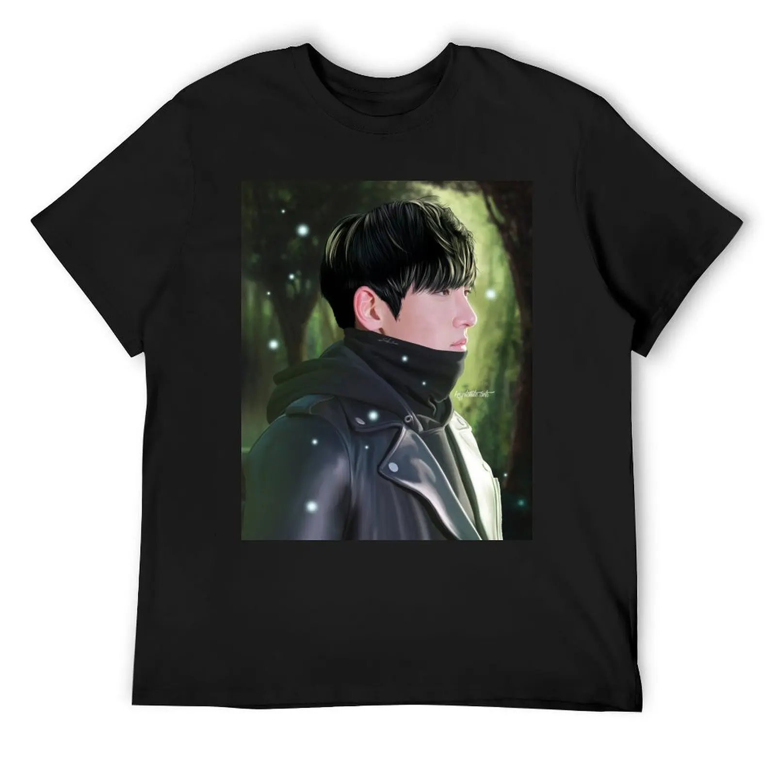 

Healer Ji Chang Wook T-Shirt vintage t shirts affliction shirts graphic shirts fashion black t for men