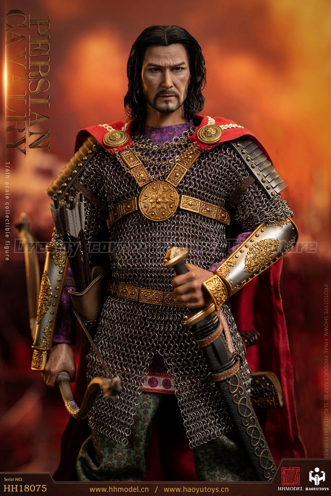 

【In Stock】HHMODEL HAOYUTOYS HH18075 Imperial Legion Persian Heavy Cavalry 1/6 Action Figure Toy Collection
