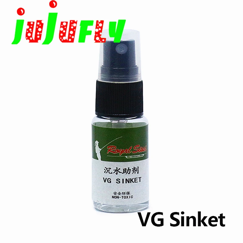 Jujufly 20ml butelka wędkarstwo muchowe VG sinket płynna woda hydrolizowana mokra mucha i streamer wędkarstwo muchowe pomoc-tączące dodatki chemiczne