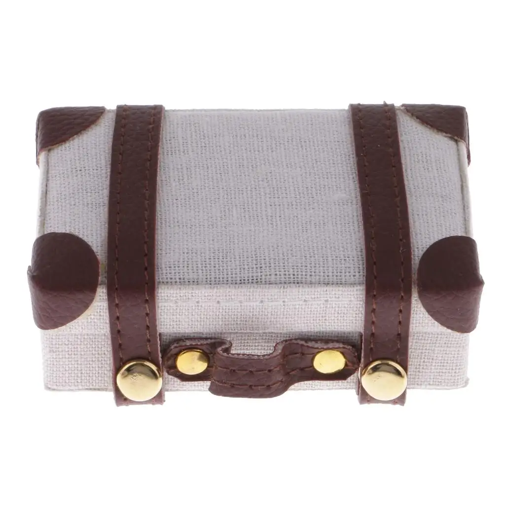 Set di valigie per casa delle bambole in scala 1/6 per accessori per bambole da 12 pollici