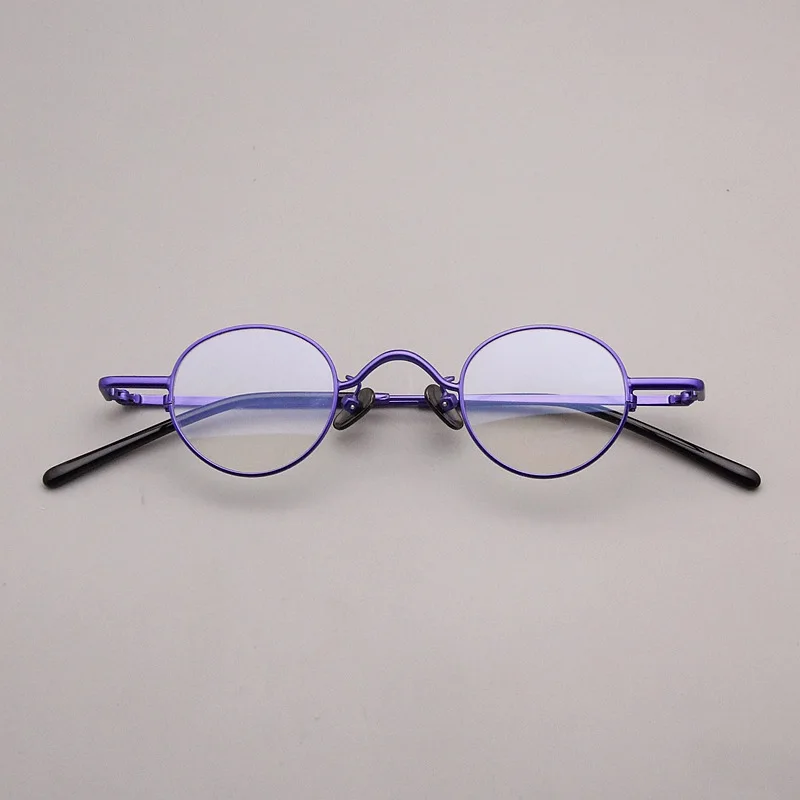 

Vintage Reading Glasses Man Small Round Optical Blue Light Eye Glasses for Men Prescription Myopia Eyeglasses Frame Black Silver