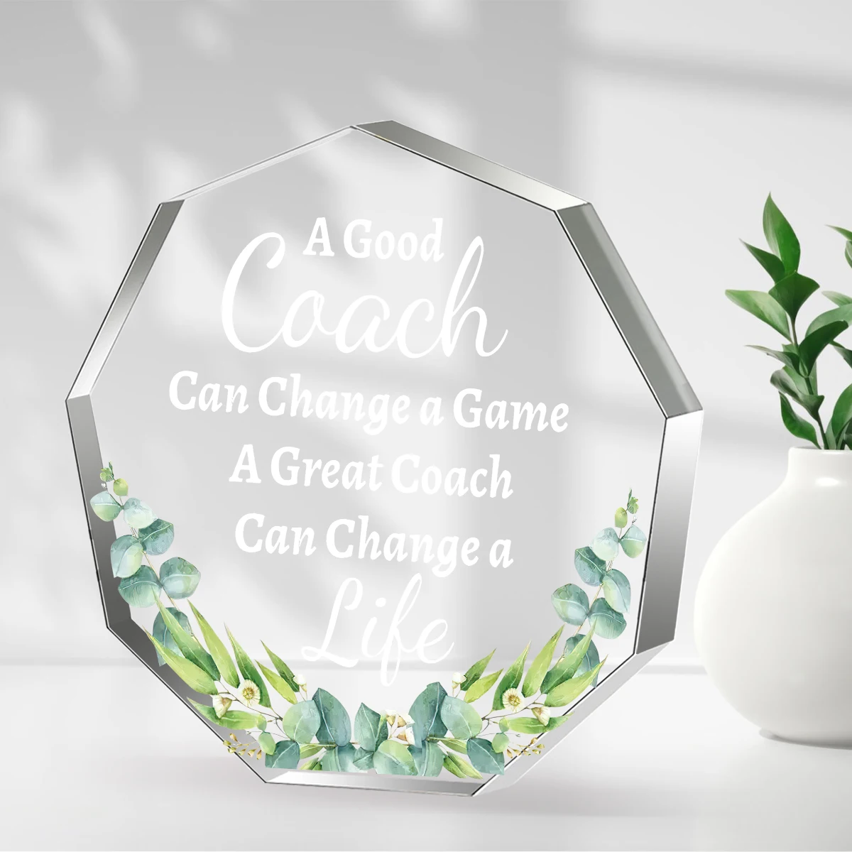 Cadeaux de remerciement pour femmes et hommes, cadeau inspirant d'appréciation en acrylique pour collègue de bureau, panneau d'adieu en acrylique, décor de salon