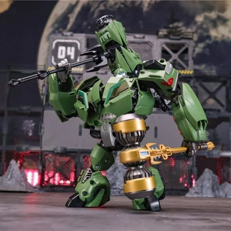 Brinquedo de transformação apc tfp cor original estúpido verde partição móvel robô modelo caixa original menino presente coleção presente