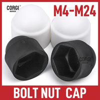 Protection Cover Hex Nut Protection Caps Dome Nut M4 M5 M6 M8 M10 M12 M14 M16 M18 M20 M22 M24 White Black Bolt Protective Caps