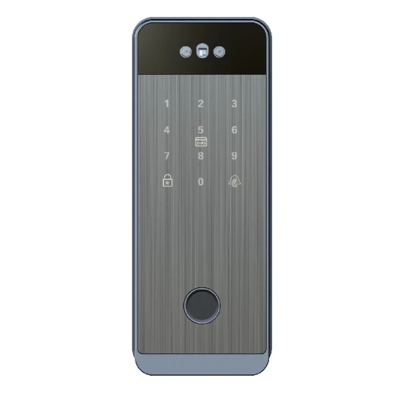 Facial recognition smart lock, visual password lock, household wooden door iron door, double-sided fingerprint lock