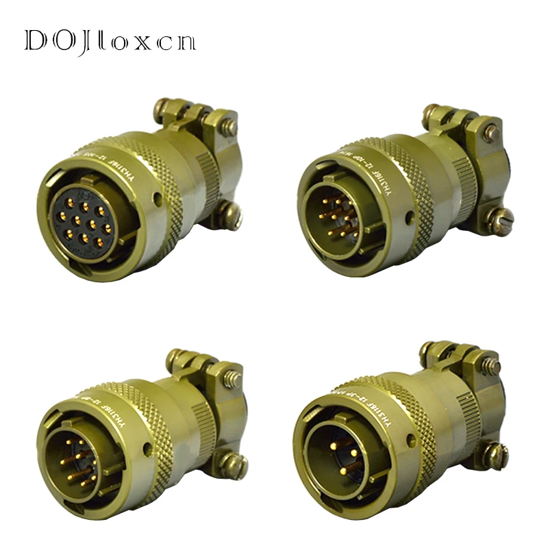 1 Set 3 8 10 14 Pin Korea YEONHAB Original Aviation Plug YH3116F12-8P YH3112E12-8S Male Female Wiring Connector YH3112E12-10S