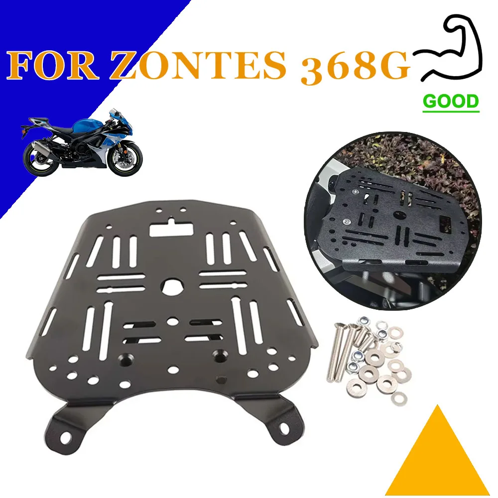 

Accessories Rear Luggage Rack Carrier Shelf Trunk Tail Box Bottom Plate Storage Box Support For Zontes 368G 368 G G368 G 368