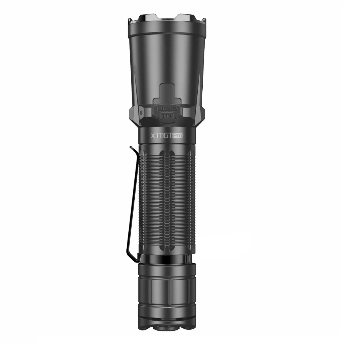 KLARUS XT11GT Pro V2.0 Rechargeable Tactical Flashlight Luminus SST-70 3300LM Torch with 18650 Battery for Camping Self-defense