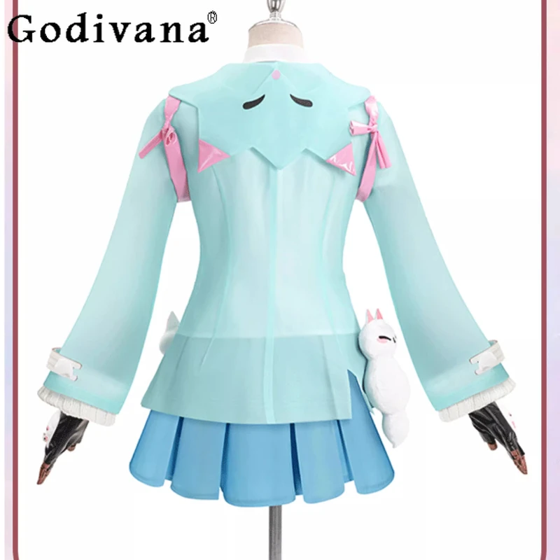 Women Cosplay Halloween Costumes Set Game Cosplay Kiriko Rainy Day Suits Female Cosplay Costume Role Play Outfit