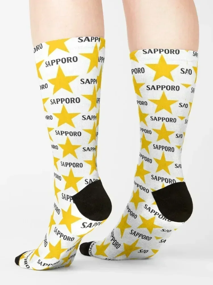 Sapporo Beer Socks Argentina Men's luxury hockey Socks Women's Men's