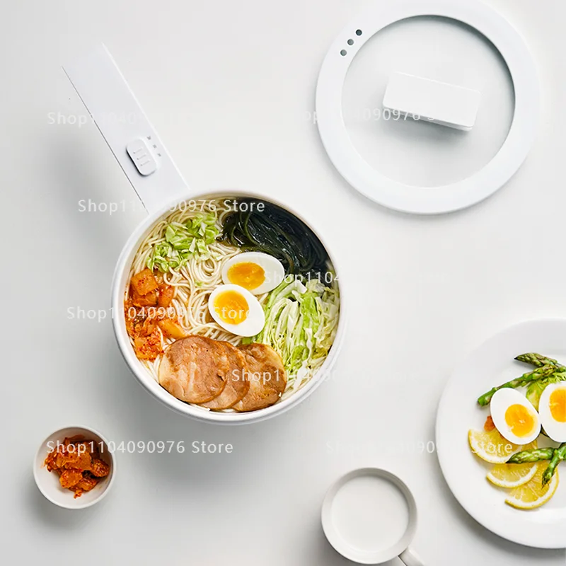 

Электрическая кастрюля объемом 2 л, многофункциональная встроенная маленькая электрическая кастрюля, сковорода