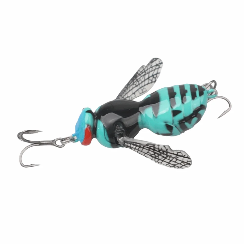 Built-in Rattle System Topwater Fishing Lure 9g Weight Distinctive Shape Wasp Shaped Lure 5g Weight Rattle Fishing Lure
