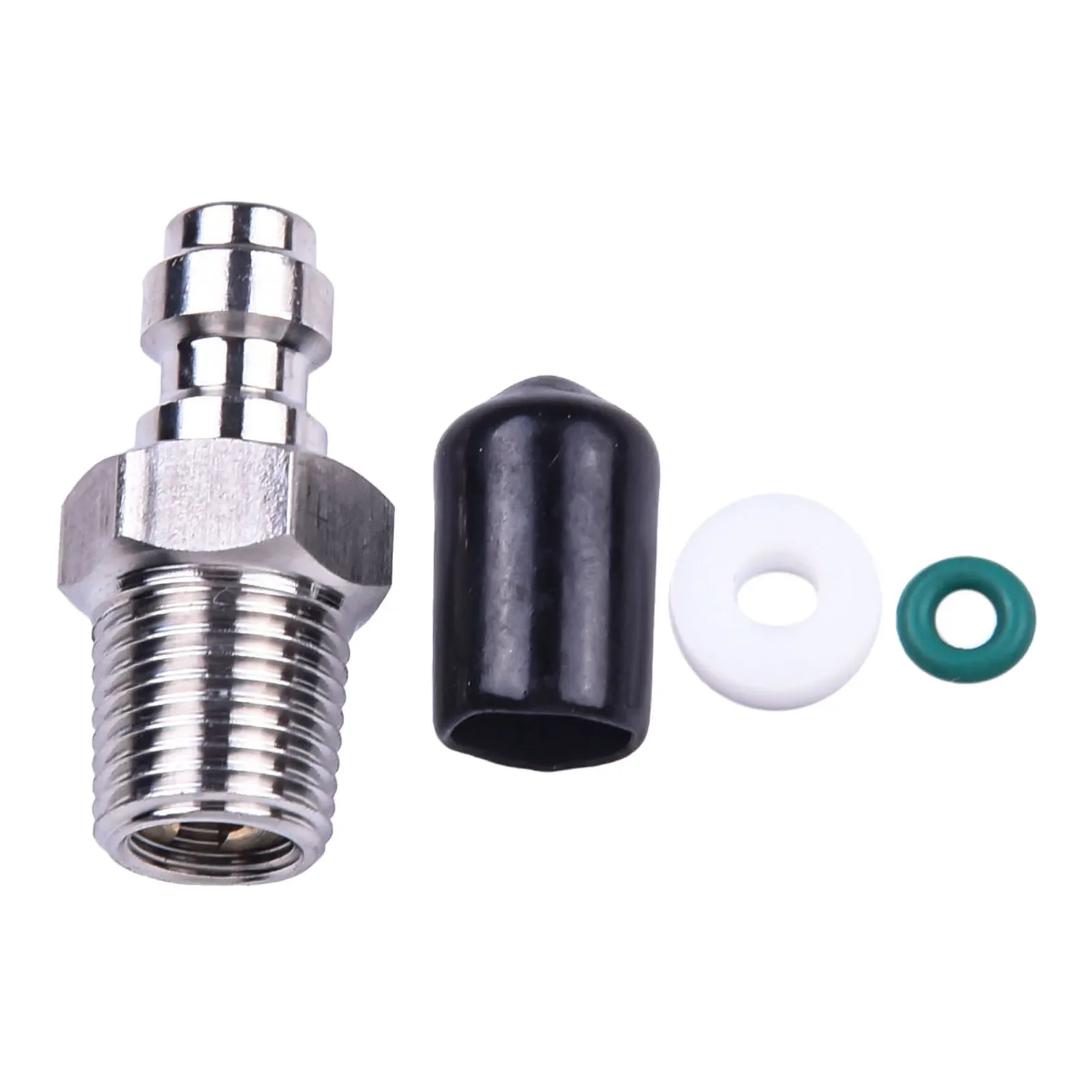 8mm Male Thread Quick Connect Valve PCP Filling With Valve M10*1 1/8NPT 1/8BSPP Male Thread Quick Connector