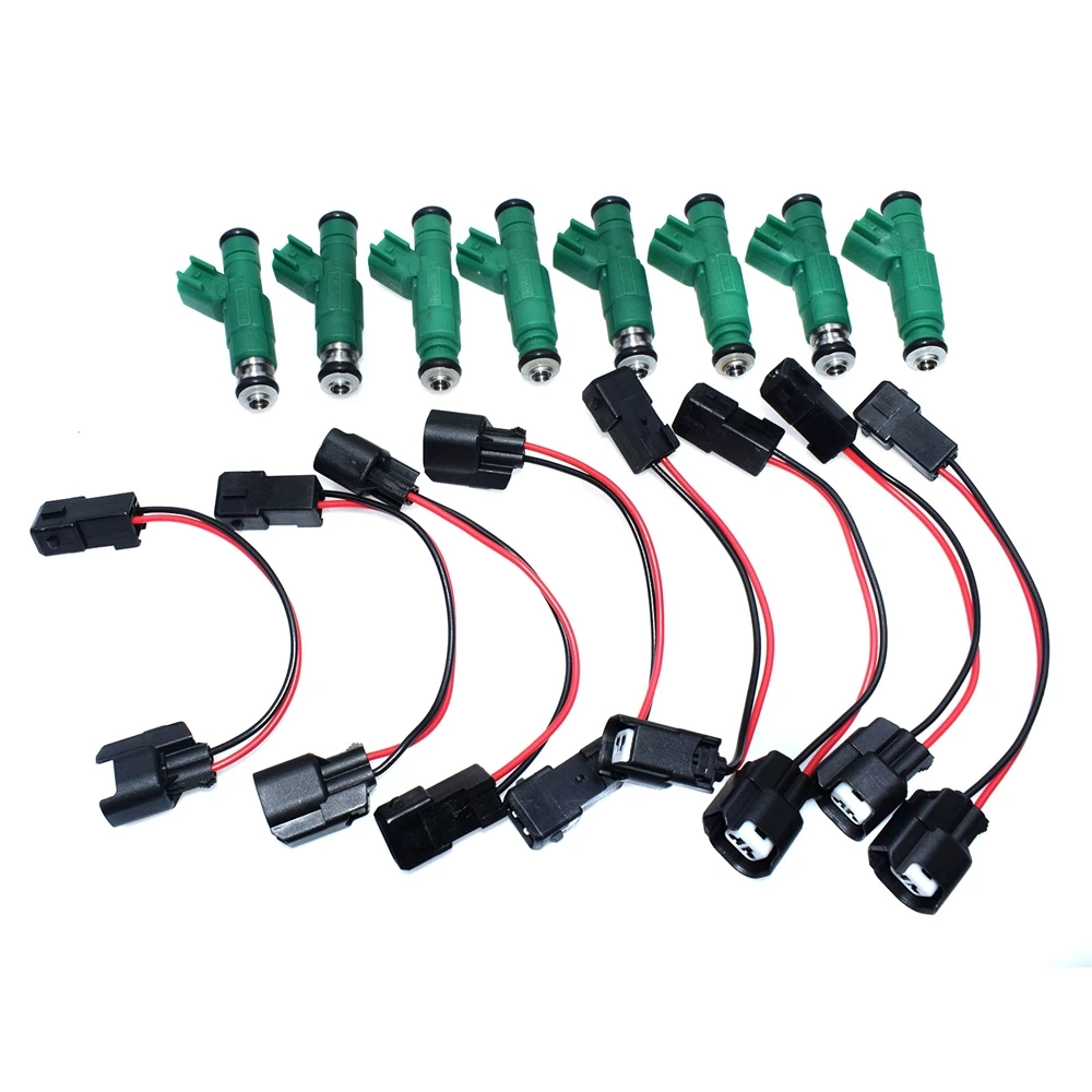 For Dodge Plym Chrysler Grand Voyager Caravan Fuel Injector & Wire Harness 8 Setcustom