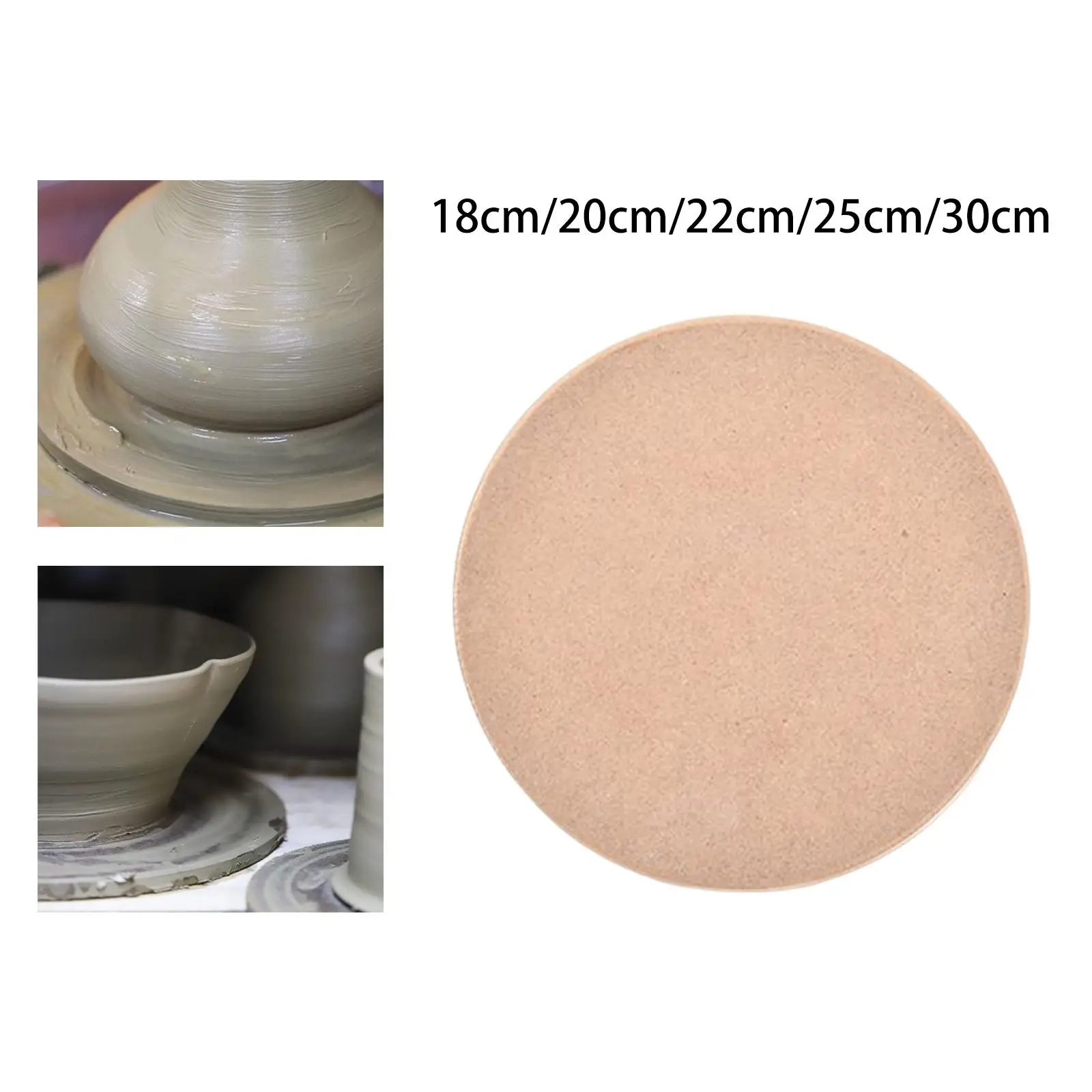 Pottery Wheel Bat Devices Gift Professional Simple Using Blank Slab for Clay