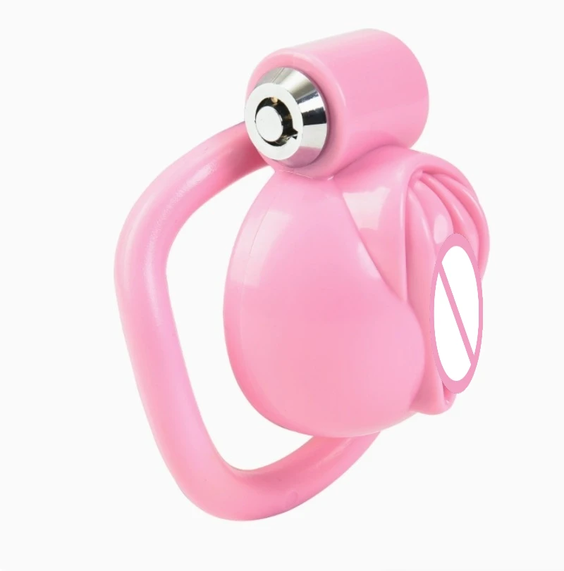 Resin Male Chastity Device HT-V5 Click&Lock Cobra Cock Cage Cock Ring Sleeve Lock Penis Cage Bondage Belt Fetish Sex Toy for Men view 6