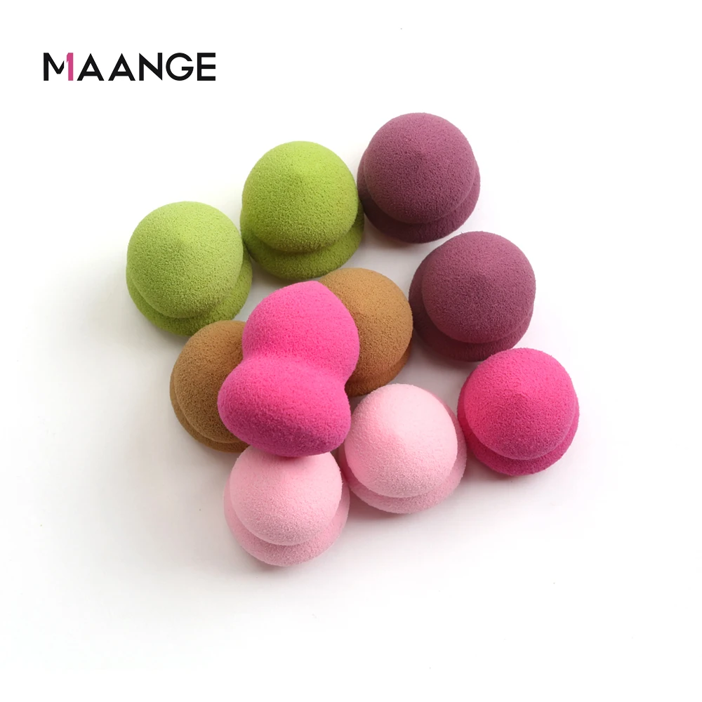 Super Mini Latex Spons Puff Foundation Bladerdeeg Nat En Dagelijks Gebruik Poeder Cosmetische Make-Up Puff Cosmetische Schoonheidstools