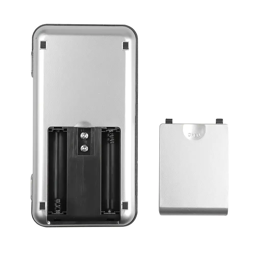 مقياس جيب صغير عالي الدقة 500 جرام/0.01 جرام، مقياس مجوهرات رقمي دقيق مع شاشة LCD، محمول مدمج لسهولة الحمل