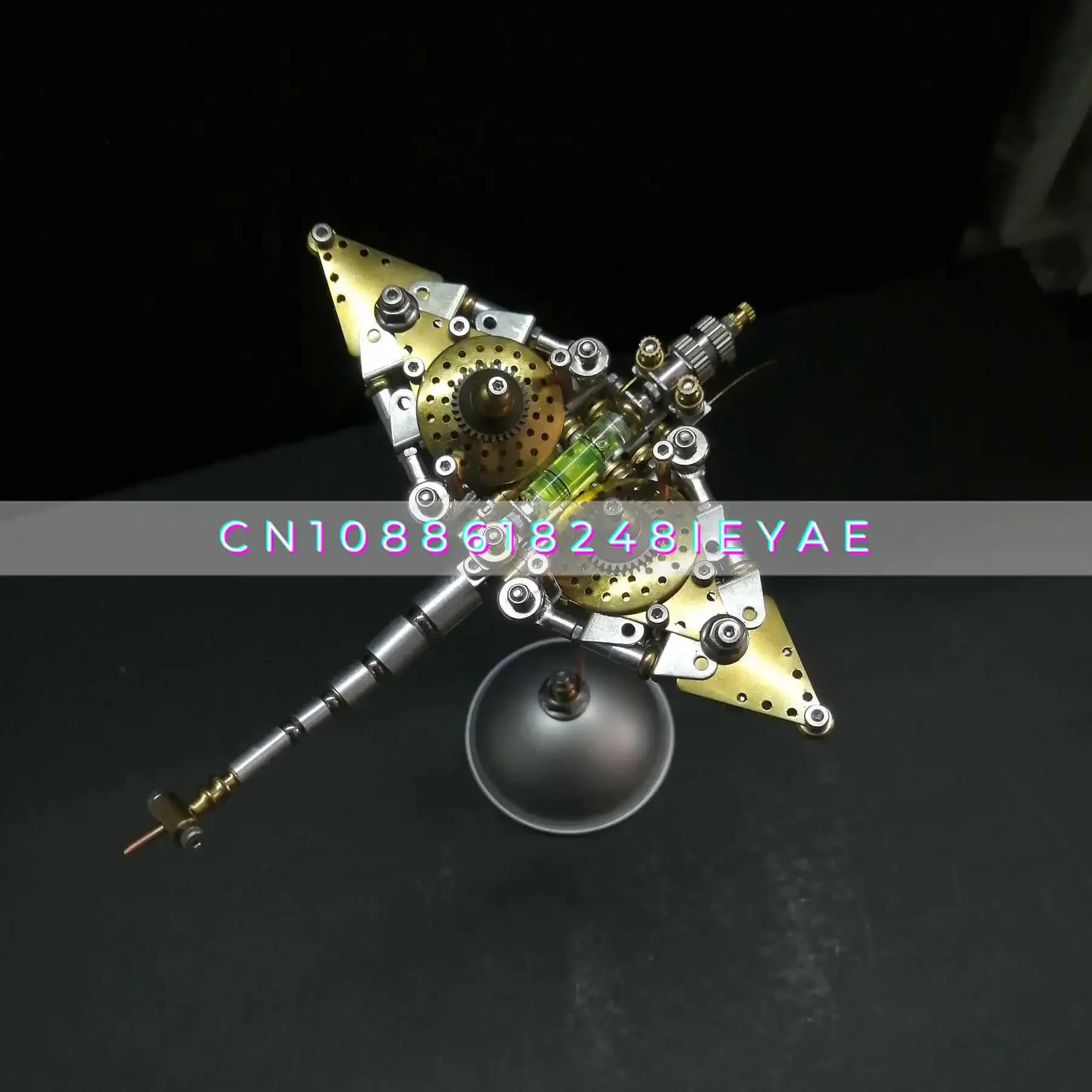 

Steampunk Mechanical Devil Fish Rays Three-dimensional Metal Assembly Model Toys Difficult Handmade Holiday Gifts
