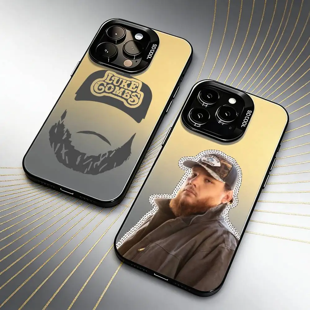 

L-Luke The Way I Am C-Combs Phone Case For iPhone 16 17 15 14 12 13 Pro Max Black Candy Matte Shockproof Cover