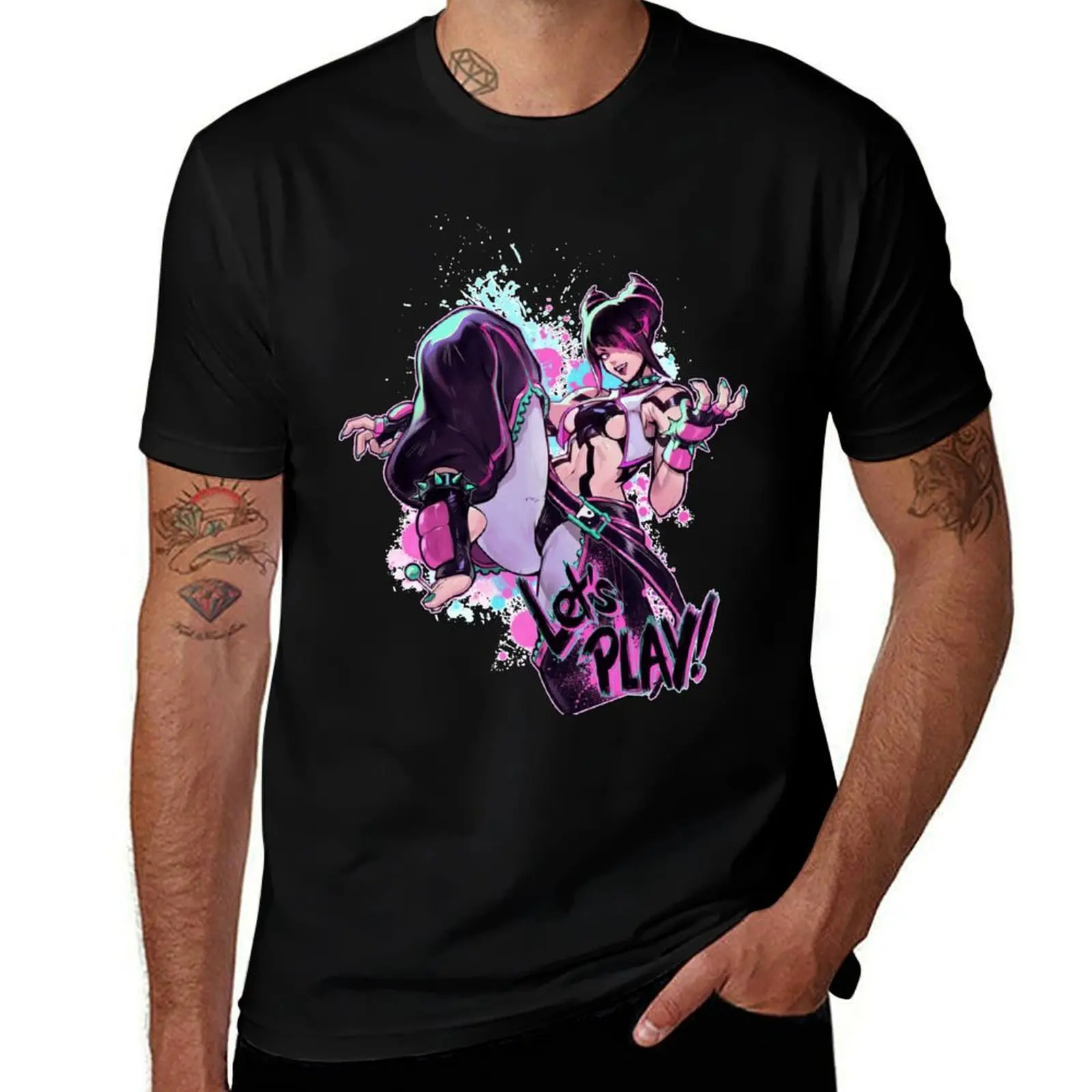 JURI T-Shirt Trendy Casual Short Sleeve Shirt T-Shirt