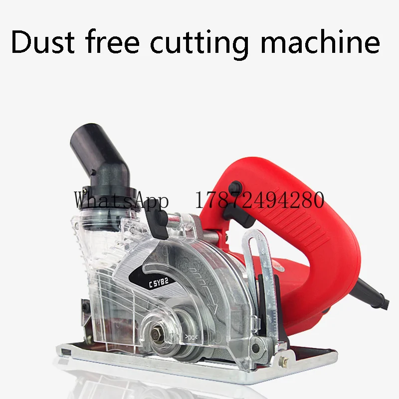 آلة قطع الحجر والخشب والخالية من الغبار، آلة الرخام، بلاط الحجر، النجارة، منشار كهربائي، شطب متعدد الوظائف 45 درجة #5