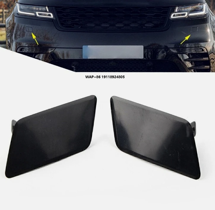 

For Range Rover Velar 2017-2024 Headlamp Headlight Washer Cover Jet LR093499 LR093500 Sprayer Cap