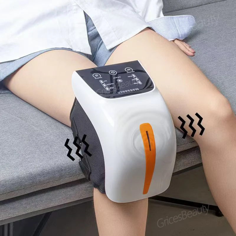 Multifunctional Smart Wireless Knee Massager Vibrating Knee Joint Relaxation Massager Knee Joint Care Device Relieves Joint Pain view 5