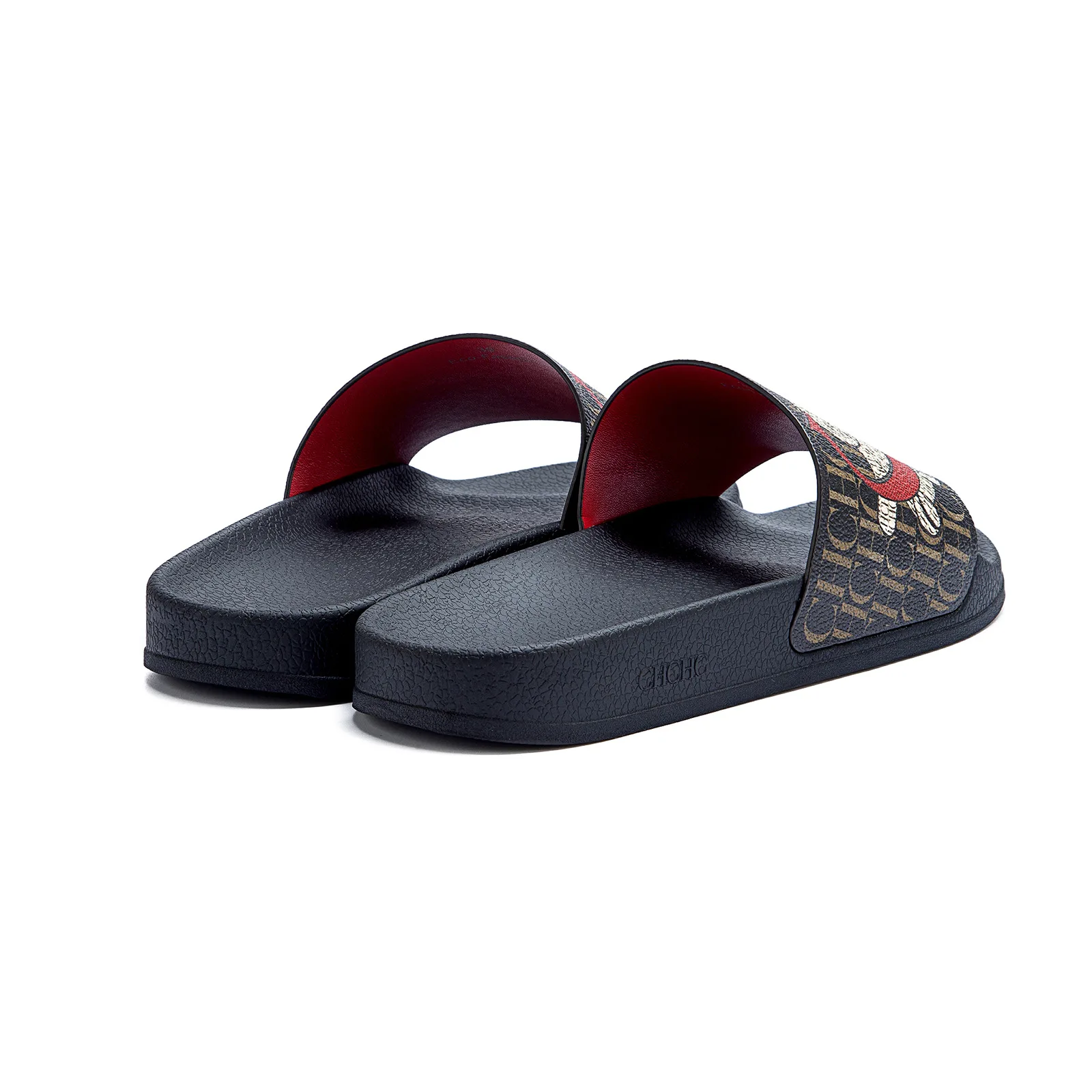 CHHC Female Flip Flops Letter Printing Multi Scene Silicone Beach Slippers Waterproof Summer Outdoor Sandals