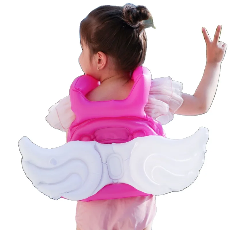 Inflatable Swimsuit Angel Wings Swim Ring Swim Suit For Kids Swimming Suit For Kids Girl