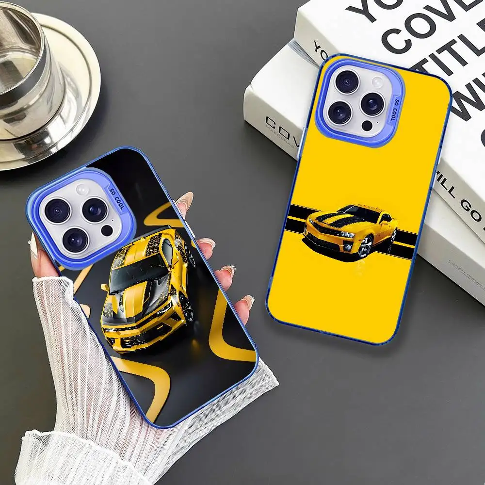 

Super cool concept sports car Phone Case For iPhone 16,15,14,13,12,11,Mini,Pro,MAX Blue Matte Shockproof Cover