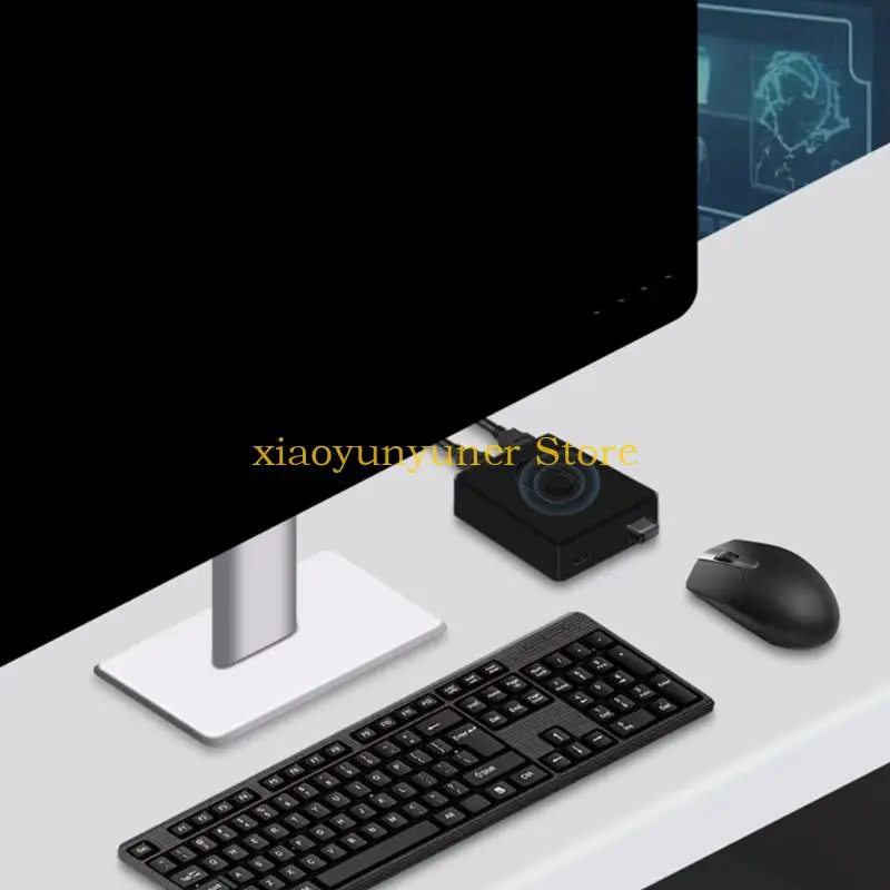 

P9JB Селектор USB-переключателя 1 Совместное использование компьютеров 2 USB-устройства Коммутатор USB2.0